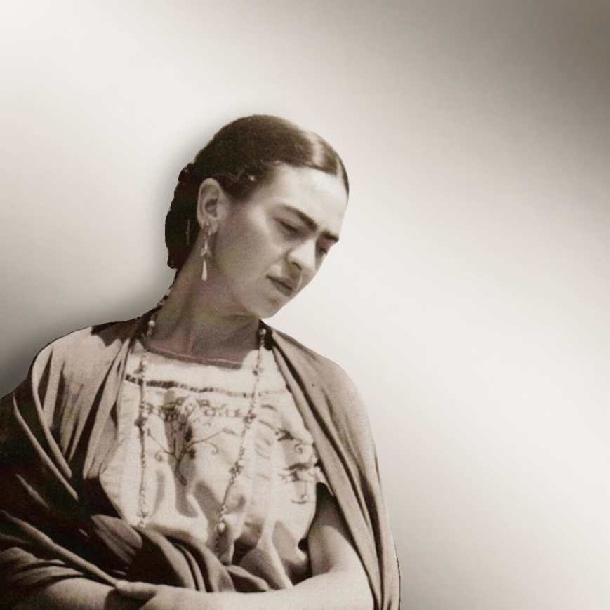 Çiçekler İçinde Frida